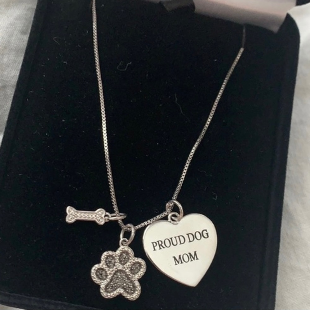Kay Jewelers Proud Dog Mom Necklace